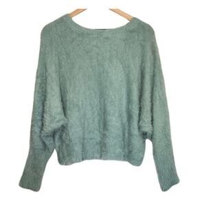 Wearing Your Heart on your Sleeve Women's Fuzzy Cropped Sweater So Soft